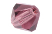 bicone crystals 7mm amethyst