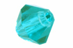 bicone crystals 7mm blue zircon