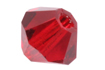 bicone crystals 7mm dark red