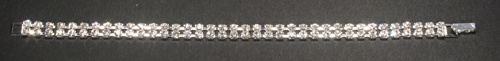 diamante rhinestone bracelet 6mm wide