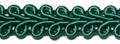 gimp braid light emerald