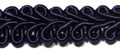 gimp braid navy