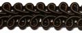 gimp braid peat brown