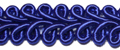 gimp braid royal blue