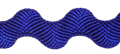 royal blue jumbo ric rac braid