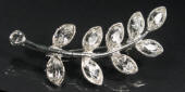 diamante rhinestone brooch