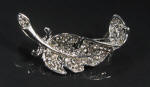 diamante rhinestone brooch