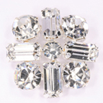 diamante rhinestone buttons approx 27mm wide