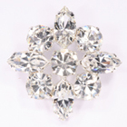 diamante rhinestone buttons approx 26mm wide