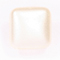 square shape pearl button in 8mm