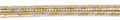 thin gold metallic russia braid
