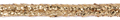 thick gold metallic russia braid