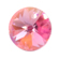 crystals disc shape 8mm rose