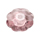flower shaped crystals - 6mm - light amethyst