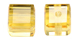 cube crystals light topaz