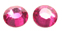 iron on diamante rhinestone in ss20 fuchsia