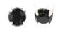 diamantes rhinestones studs with prongs ss20 black