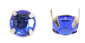 diamantes rhinestones studs with prongs ss20 royal blue