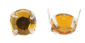 diamantes rhinestones studs with prongs ss20 topaz