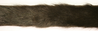 fake fur brown 2 inch wide