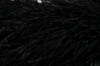 black medium thickness ostrich feather boa
