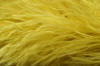 yellow thick ostrich feather boa