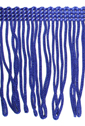 royal blue loop fringe in 70mm - 150mm - 300mm long