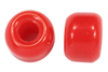 9mm glass jug beads in solid red
