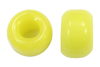 9mm glass jug beads in solid yellow