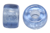 9mm glass jug beads in light sapphire