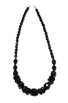 jet bead necklets