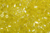 2 cut seed beads - yellow