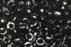 small multi cut seed beads black