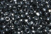 small multi cut seed beads hematite