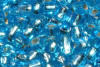 small multi cut seed beads aqua s/l