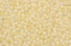 ivory - light lemon small seed bead