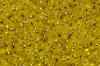 small seed beads - yellow gold