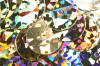 sequins - spangles - gold laser