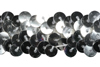 stretch sequin trim silver