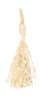 gold metallic tassels 55mm long