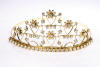 diamante tiara Item no. 7469/g (height approx 5 cm)