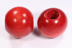 22mm round wooden beads in about 9 colours